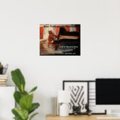 Leef in Amsterdam Poster (Thuiskantoor)