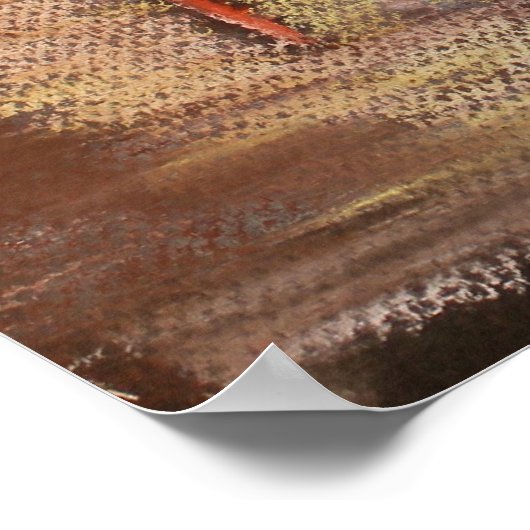 Leef in Amsterdam Poster (Hoek)