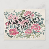 Leef in Bloom | Geluksbloei Briefkaart (Voorkant)