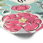 Leef in Bloom | Groei met Grace Poster (Hoek)