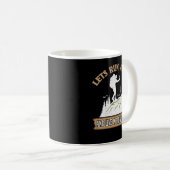 Leef in de Bossen Funny Hiking Camping_611 Koffiemok (Voorkant rechts)