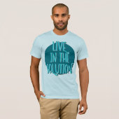 Leef in de Oplossing Herstelhulp Slogan T-shirt (Voorkant volledig)