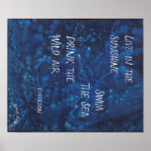 Leef in de zon, het Poster van Emerson (Voorkant)