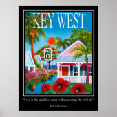 Leef in de zon poster (Voorkant)