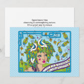 Leef in harmonie_plat kaart 7"x5" (Voorkant / Achterkant)