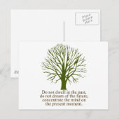 Leef in het Cadeau Moment Briefkaart (Voorkant / Achterkant)