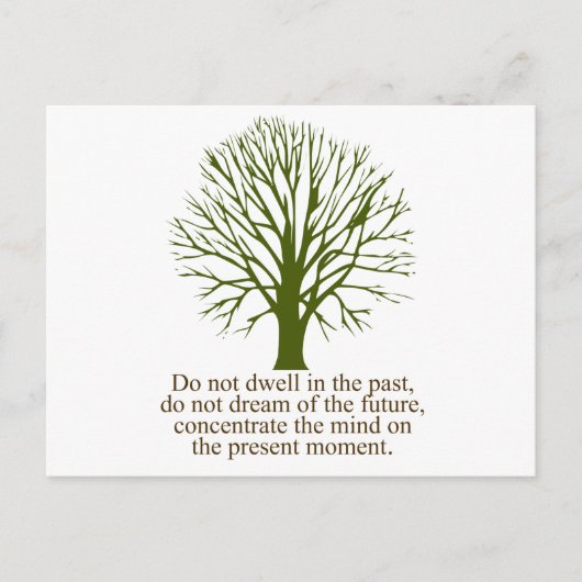 Leef in het Cadeau Moment Briefkaart (Voorkant)