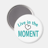 Leef in het Collectie van het MOMENT Magneet (Voorkant / Achterkant)