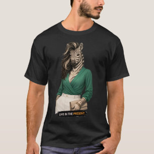 Leef in het heden t-shirt