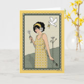 Leef in het moment_C_Greeting Kaart (Gele Bloem)