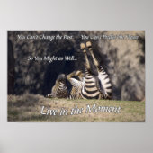 Leef in het Moment Poster (Voorkant)
