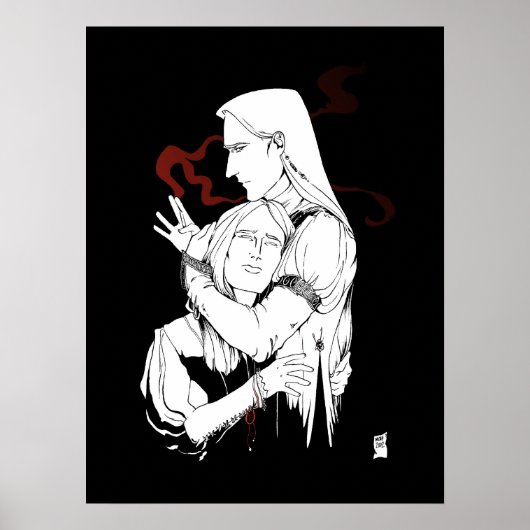 Leef in je armen poster (Voorkant)