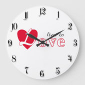 Leef in liefde grote klok (Voorkant)