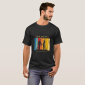 Leef in liefde heren t-shirt (Voorkant volledig)