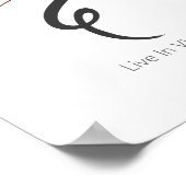 Leef in overwinning poster (Hoek)