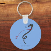 Leef in overwinning sleutelhanger (Voorkant)