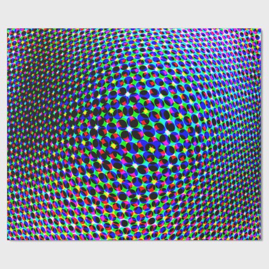 Leef in patroon cadeaupapier (Vlak)