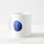 Leef in Pauze! Koffiemok (Voorkant links)