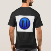Leef in Pauze! T-shirt (Achterkant)