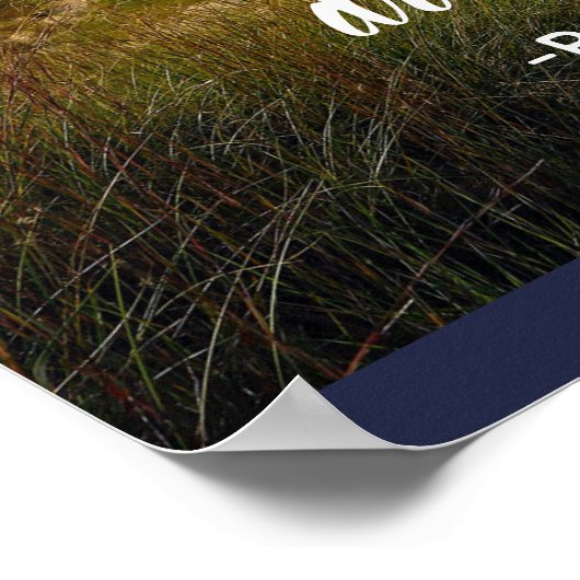 Leef in Sunshine Quote Poster (Hoek)