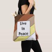 Leef in vredesnaam - Racial Harmony Tote Bag (Dichtbij)