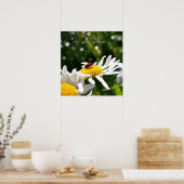 Leef je dromen Ladybug en Daisy Poster (Keuken)