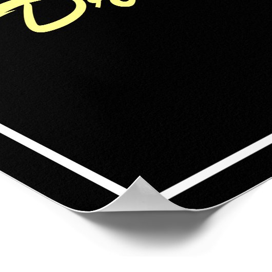 Leef je dromen Poster Yellowstone (Hoek)