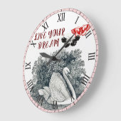 Leef je droom als een zwaan grote klok (Hoek)