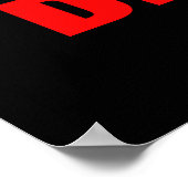 Leef je droom altijd Motivatie Poster (Hoek)