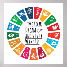 Leef je droom en maak nooit een graadje wakker