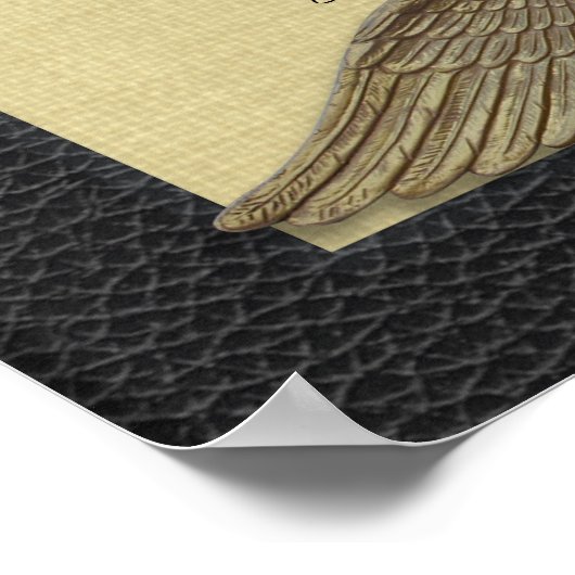 Leef je leven, Chief Tecumseh Gold Eagle Poster (Hoek)