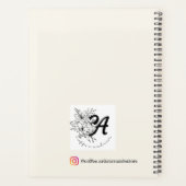 Leef je leven door kompas, geen klok planner (Achterkant)