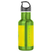 Leef je leven met Zest Psychedelic Citrus Waterfles (Achterkant)