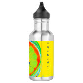 Leef je leven met Zest Psychedelic Pop Art Waterfles (Rechts)
