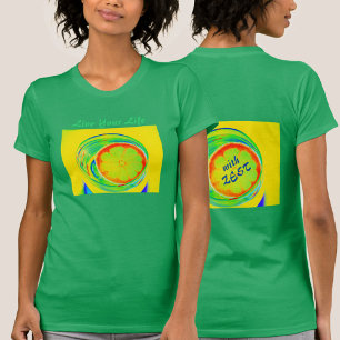 Leef je leven met Zest Psychedelic T-shirt
