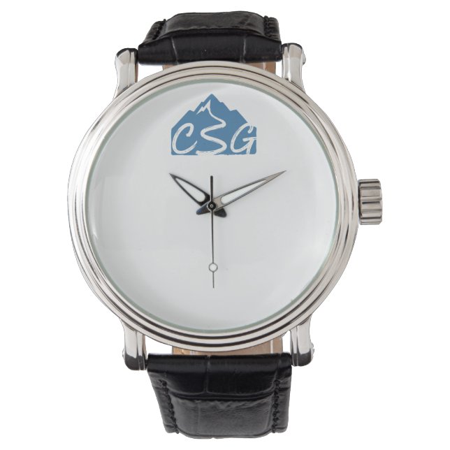 Leef je leven op CSG Time Horloge (Voorkant)