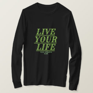LEEF JE LEVEN T.R.K ATHLETIC CLUB TSHIRT