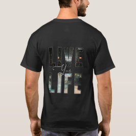 Leef je leven t-shirt