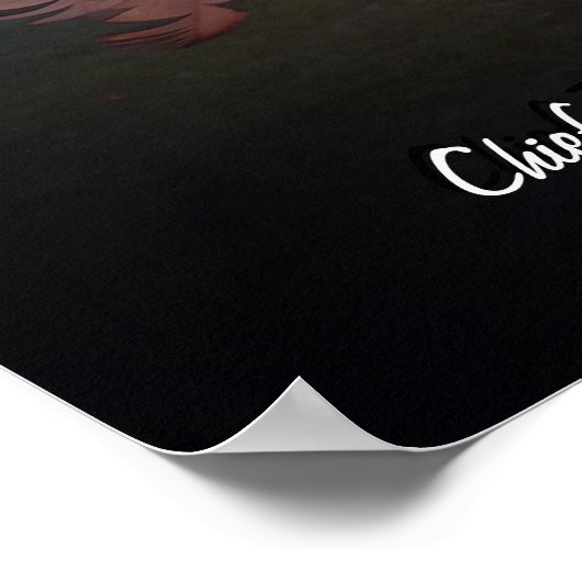 "Leef je leven" zonsondergang Tecumseh Dreamweaver Poster (Hoek)