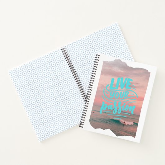 leef je passie notitieboek (Binnen)