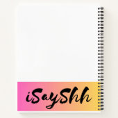 leef je passie notitieboek (Achterkant)