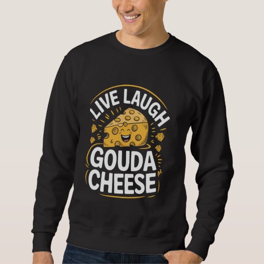Leef Lach Goudse Kaas Pun Kaas Maker Kaas La Trui (Voorkant)