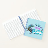 Leef Lach Hagedis Notitieboek (Binnen)