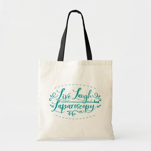 Leef Lach Laparoscopie Tote Bag (Voorkant)