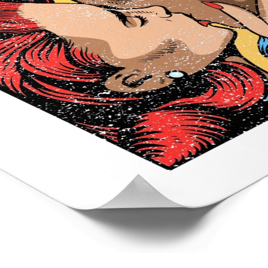 Leef Lach Lesbisch Poster (Hoek)