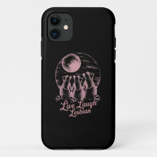Leef Lach Lesbische Wasbeer Lesbische LGBTQ Pride  Case-Mate iPhone Case