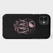 Leef Lach Lesbische Wasbeer Lesbische LGBTQ Pride Case-Mate iPhone Case (Achterkant (horizontaal))