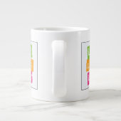 Leef Lach Lief 2 Grote Koffiekop (Achterkant)