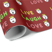 Leef Lach Lief Cadeaupapier (Rol Hoek)