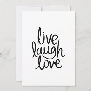 Leef Lach Lief – Klassieke Inspirerende Typografie